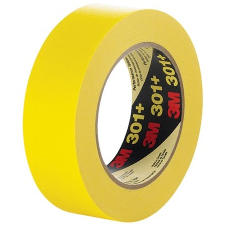 3M 1-1/2'' x 60 yds. 3M 301+ Masking Tape, 12PK T93630112PK
